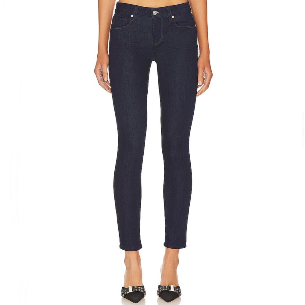 Paige Verdugo Ankle Skinny Dark Wash Jeans - Size 25